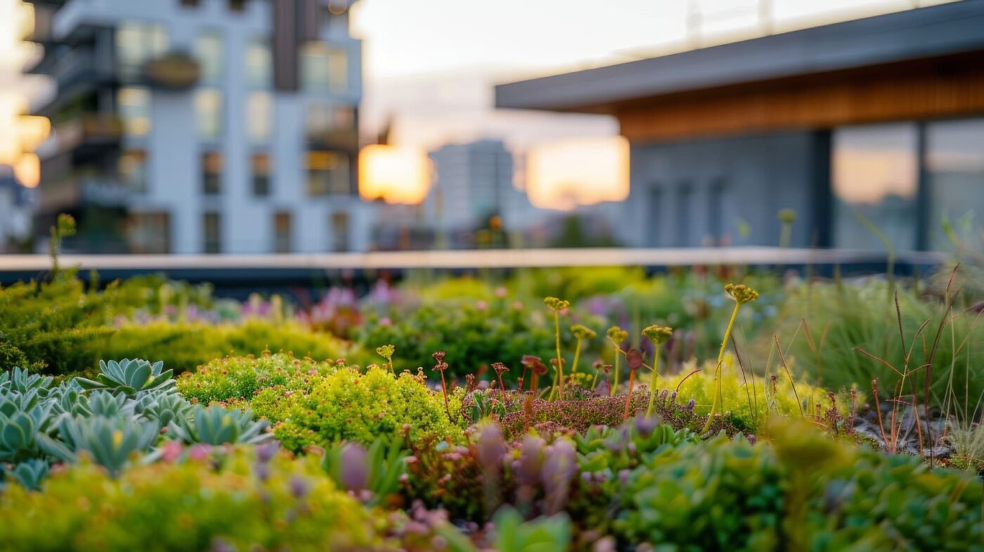 Toit terrasse végétalisé